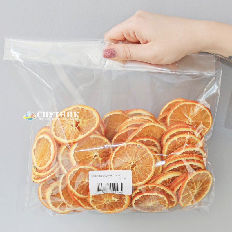 Купить сушеные дольки апельсина для декора ✿ Оптовая цветочная компания СПУТНИК