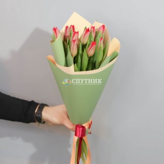 Букет тюльпаны 10 шт / 810 руб