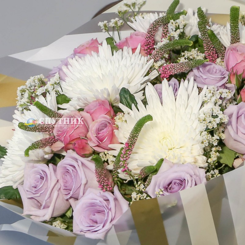 Купить букет цветов в СПб недорого, самовывоз и доставка по СПб