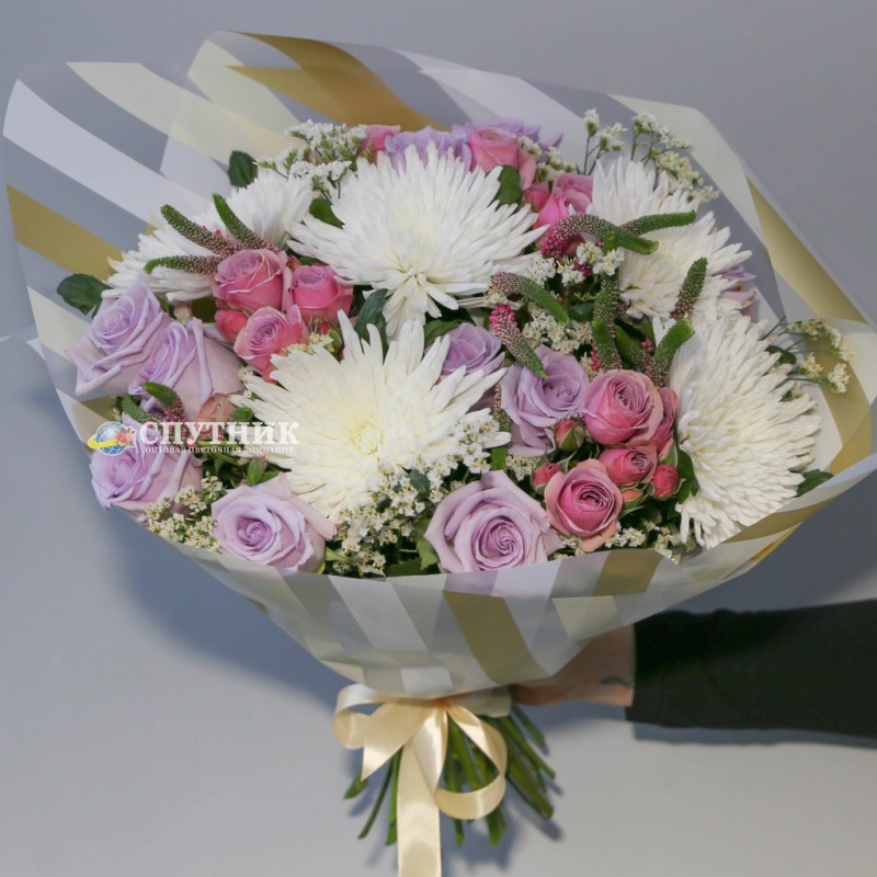 Купить букет цветов в СПб недорого, самовывоз и доставка по СПб