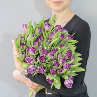 Букет тюльпанов цвета в ассортименте